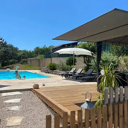 Family With Pool And Ac In